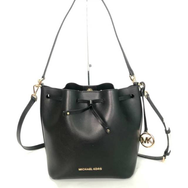 mk black shoulder bag