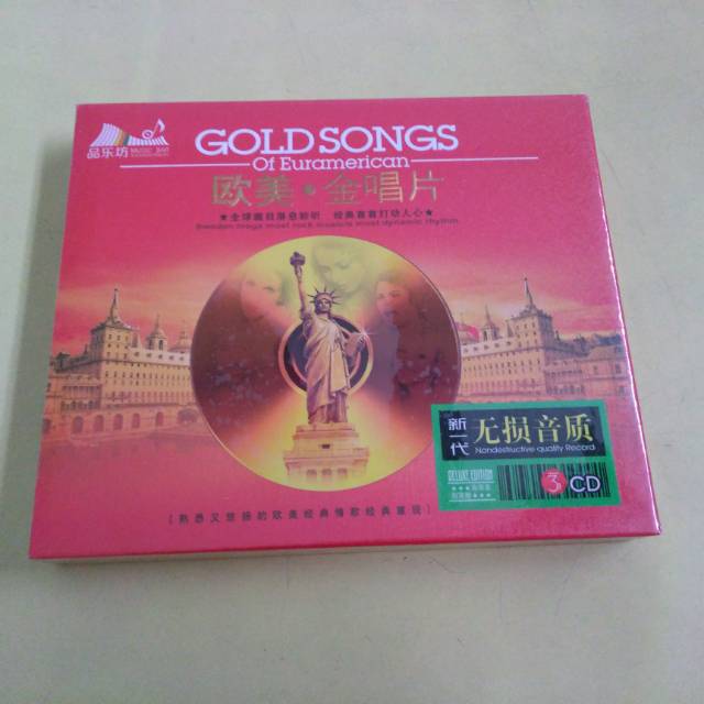 Cd gold songs barat seleksi nostalgia 3disc original
