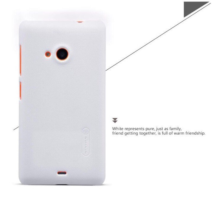 NOKIA LUMIA 535 NILLKIN HARDCAASE FROSTED SHIELD ORIGINAL