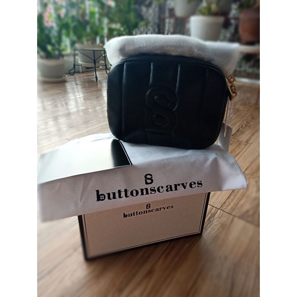 Buttonscarve Nena Bag Black
