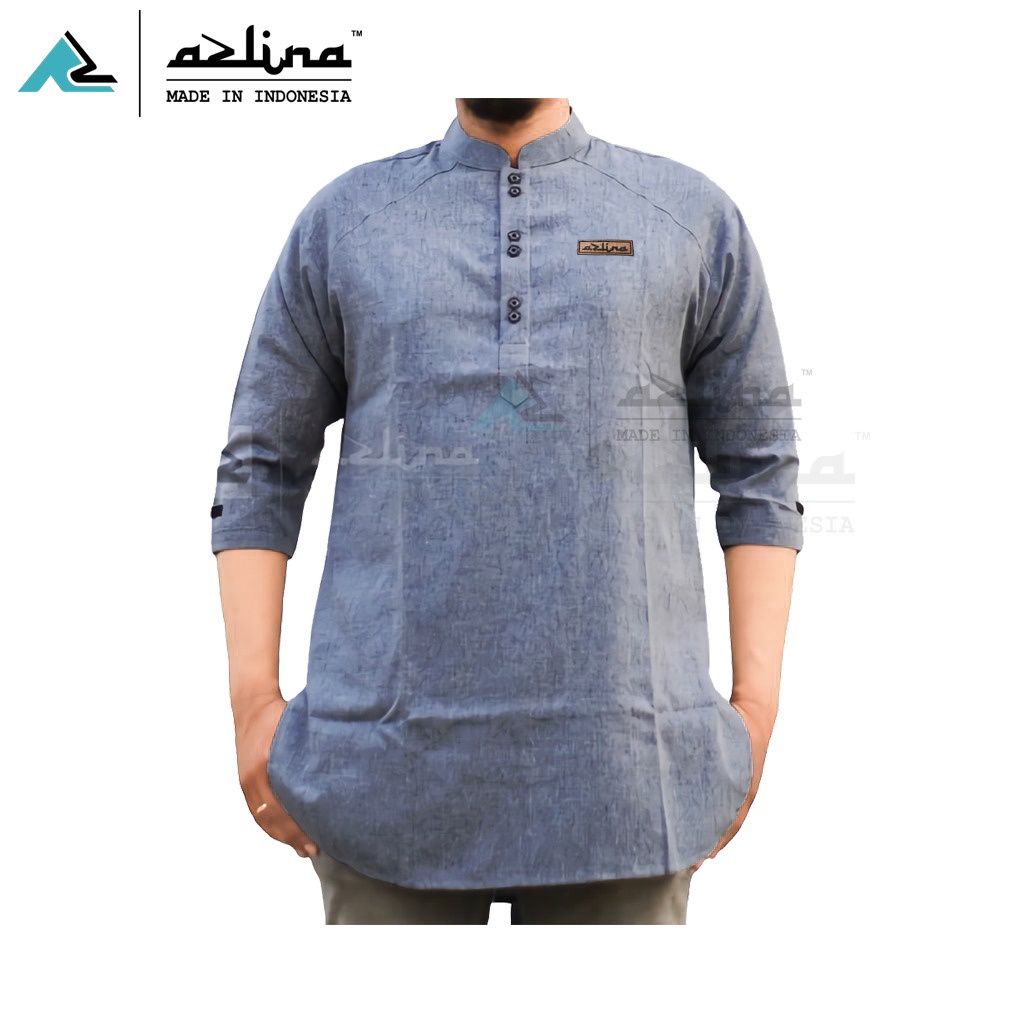 Koko lengan 3/4 dewasa model kurta madinah premium