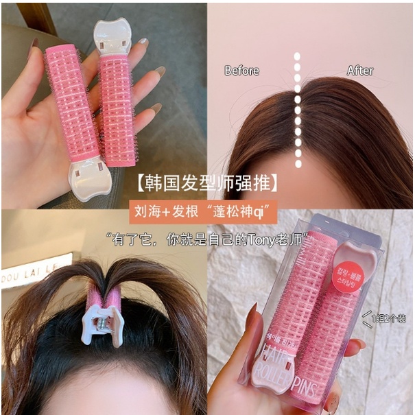 Hair Rollers Roll Rambut Besar Magic Curler Pengeriting Jumbo Ala Korean Hair Style Impor