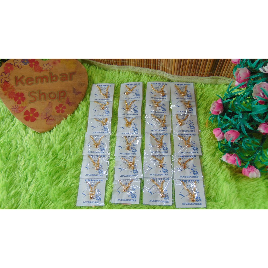 Gelang Emas Imitasi Cantik Bisa utk Anak & Dewasa