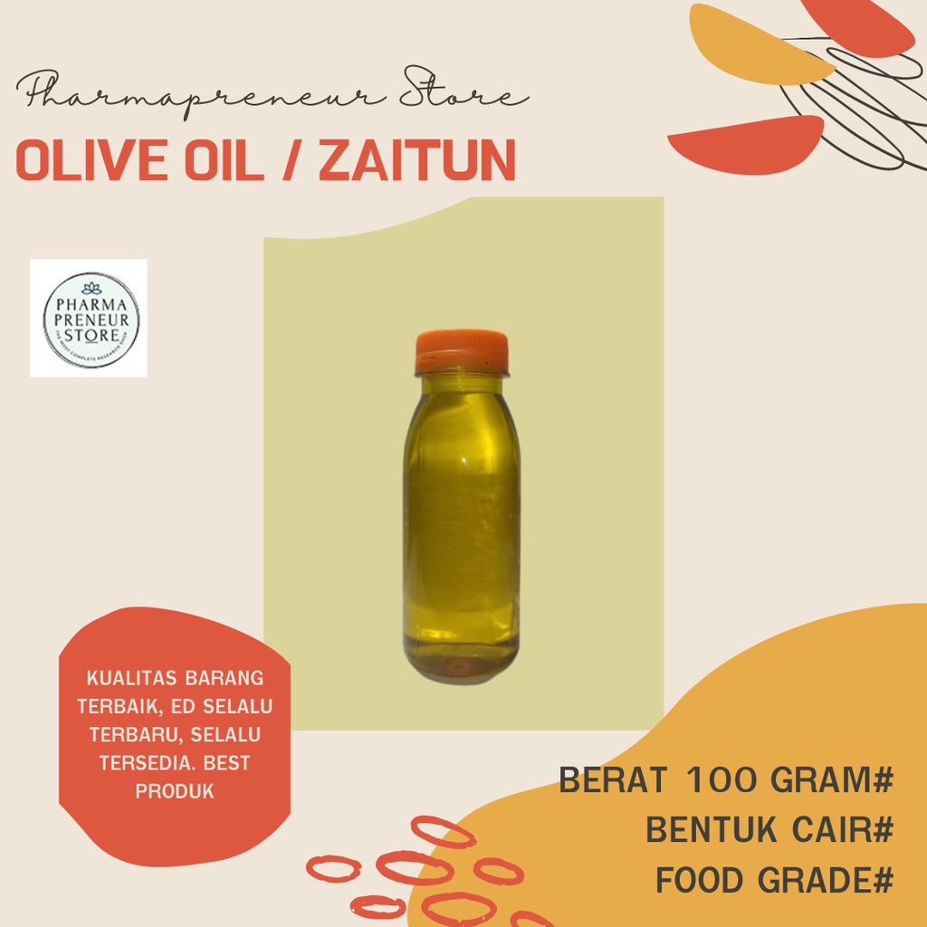 Minyak Zaitun Olive Oil/Olive Oil Best Qulity 100 Gram