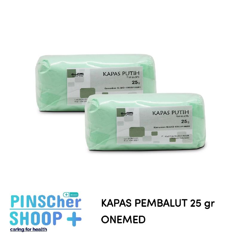 Kapas 25 Gram Putih Onemed