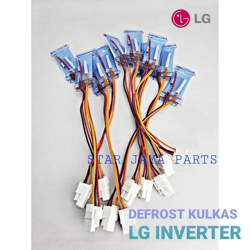 Defrost Bimetal Fuse Sensor Digital merk LG Double Kulkas Dobel Panas dan Dingin