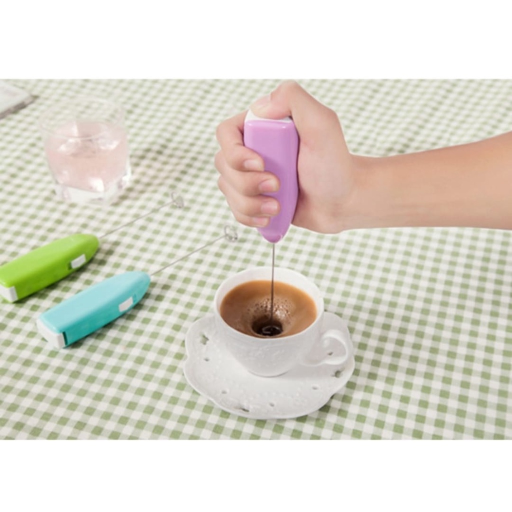 Hand Mixer Mini - Capucino Maker - Pengaduk Minuman Kopi Susu Telur