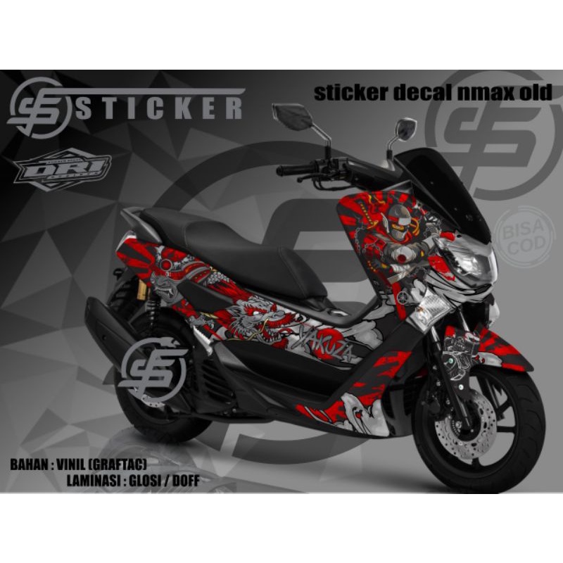 seticker variasi decal full body yamaha nmax lama dekal nmax lama