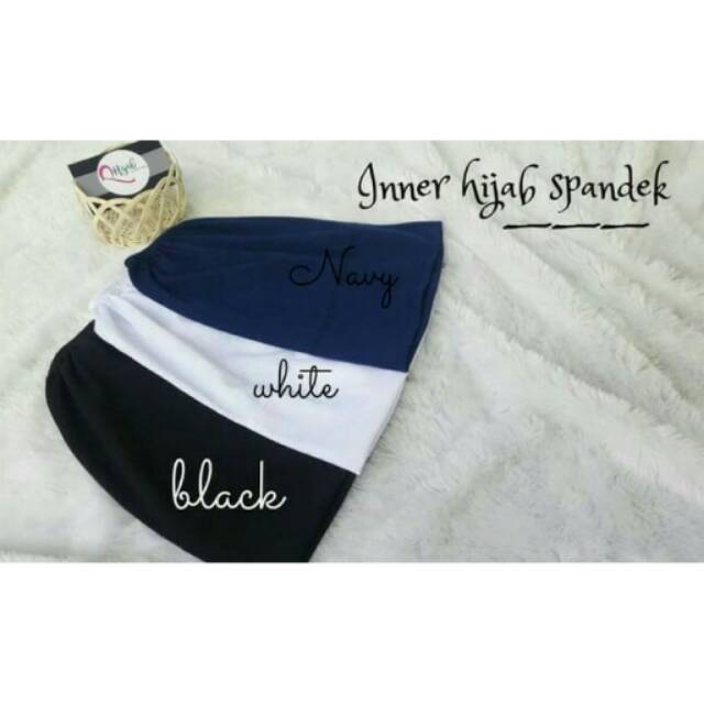 dalaman jilbab / iner hijab / ciput hanna / inner rosty kerut payet