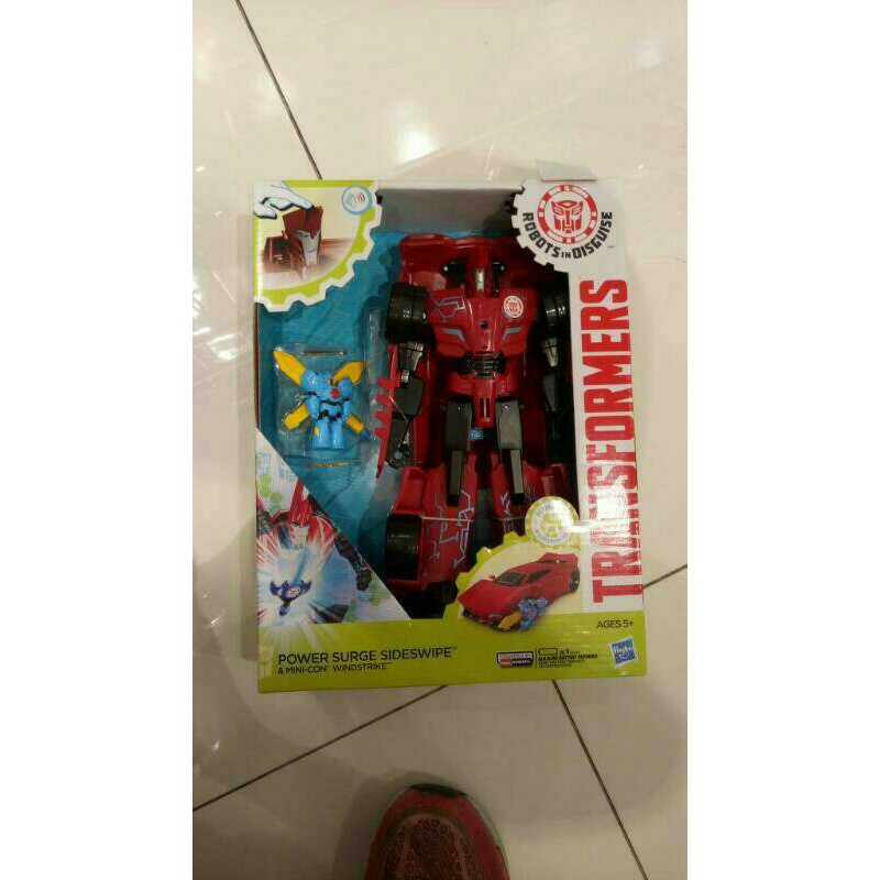 TRANSFORMER POWER SURGE SIDESWIPE