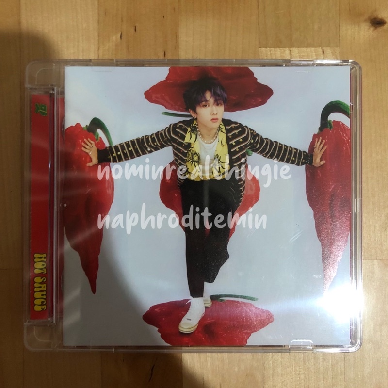 nct dream hot sauce jewel case