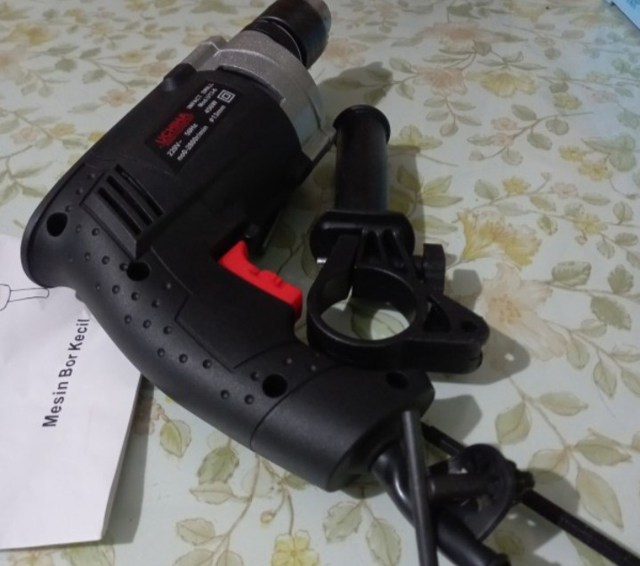 Mesin Bor Beton 13mm Uchiha Type 13-6 Untuk Kerja Berat Impact Drill