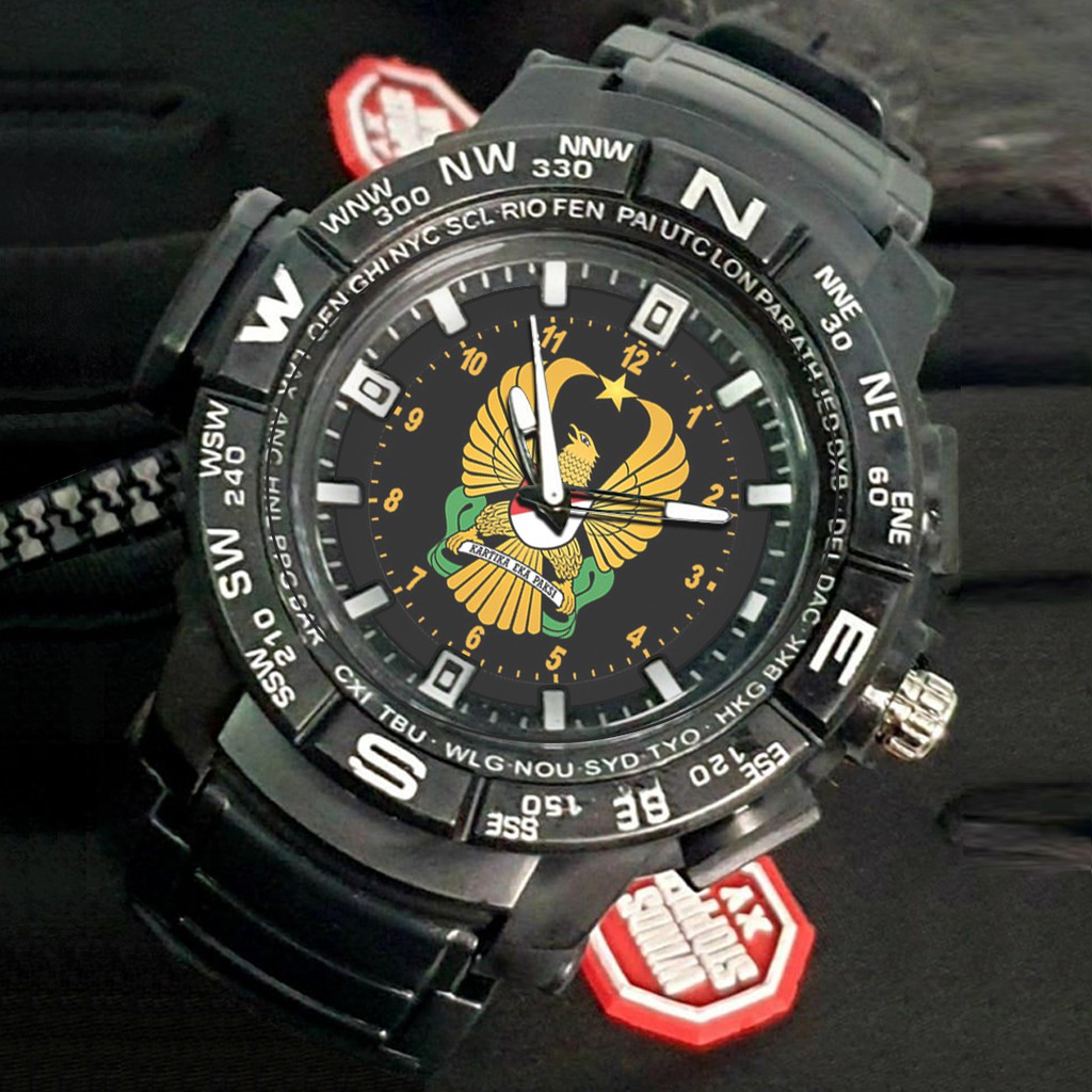 (EXCLUSIVE) Jam Tangan TNI - AD motif 3 Sport Bagus