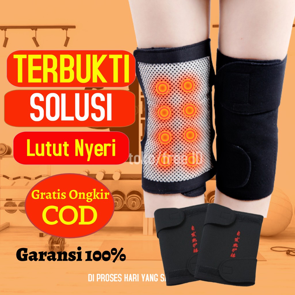 Deker Lutut Pelindung Lutut Kesehatan Alat Terapi Pemanas Pembalut Lutut Kneepad Knee Terbaru Murah