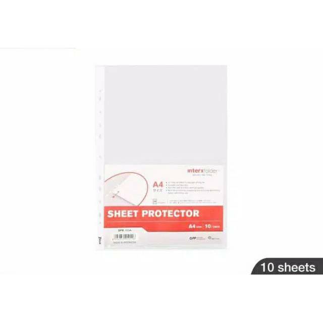 Sheet Protector/ Plastik Pocket Odner Ukuran A4