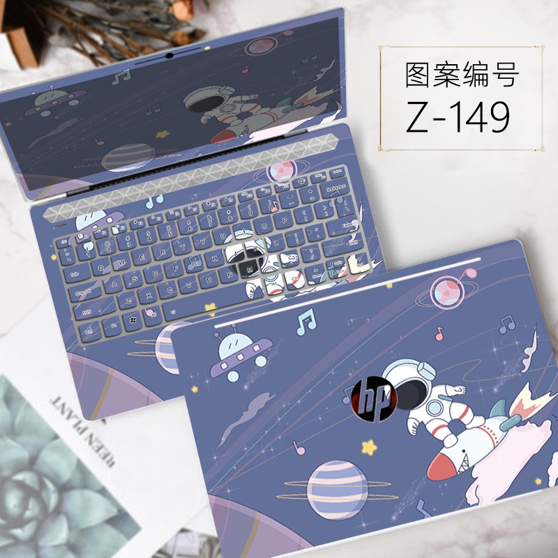 3pcs Stiker Pelindung keyboard ABC Motif Print Kartun Warna Polos Untuk HP ProBook 440 G8 ProBook 450 G8