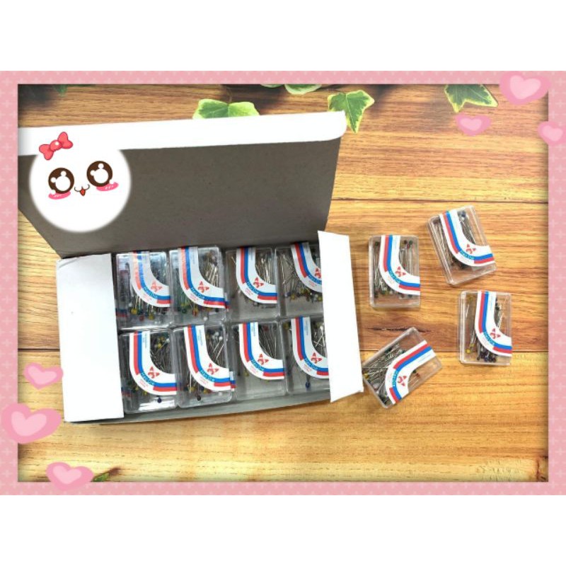 JARUM PENTUL MINI Box isi 20 / Jarum Hijab