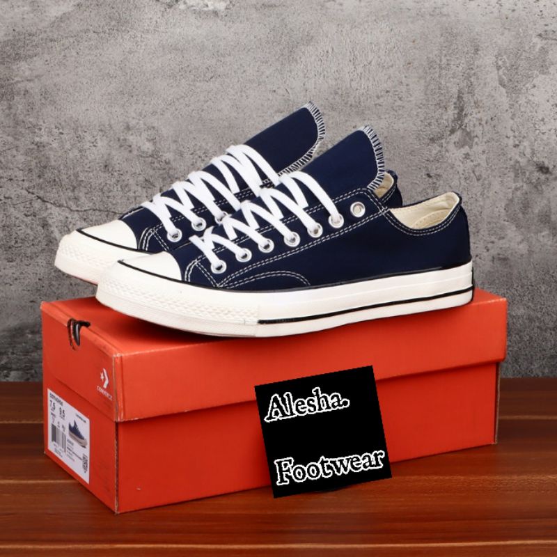 Sepatu Converse 70s Ox Navy / Converse 70s Navy Obsidan Low Premium Hight Quality