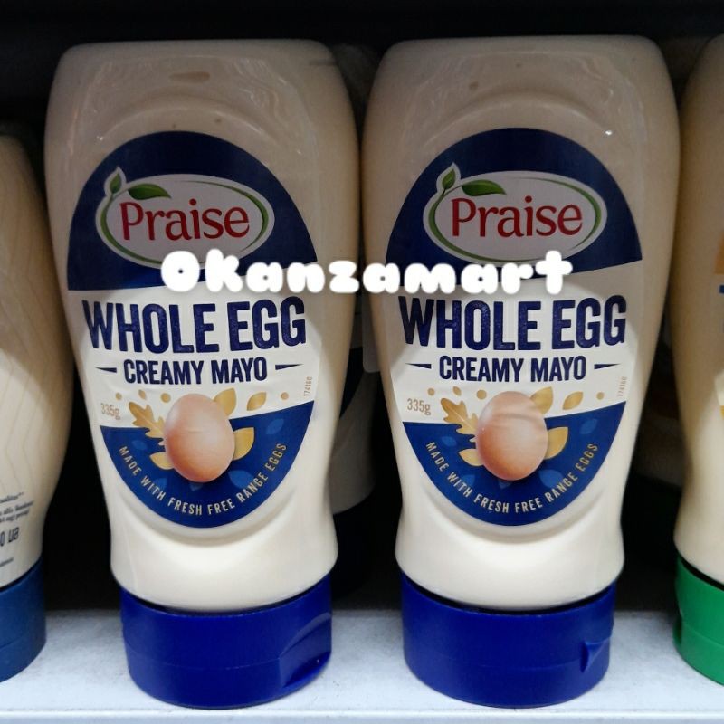 

Praise Whole Egg Creamy Mayo/Traditional Mayo 335gr