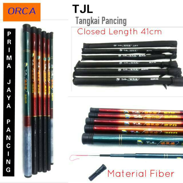 Joran Tegek Orca Tjl Warna Random Shopee Indonesia