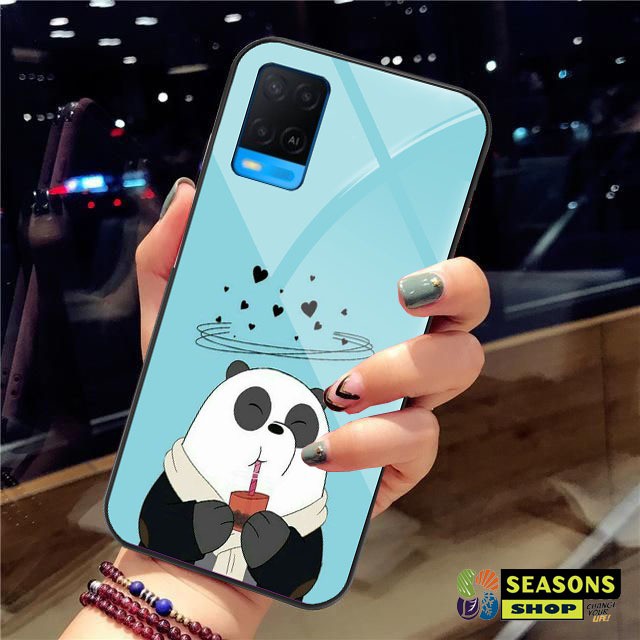 [ Case Oppo A54 ] Soft Case  Kaca Oppo A54 | Casing Hp Oppo A54 | Miror Case Oppo A54 | Kesing A54