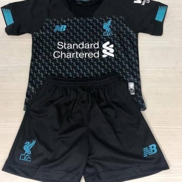 TERLARIS JERSEY BOLA KIDS / ANAK LIVERPOOL. 3RD OFFICIAL 2019-2020 GRADE ORI IMPORT .,.,