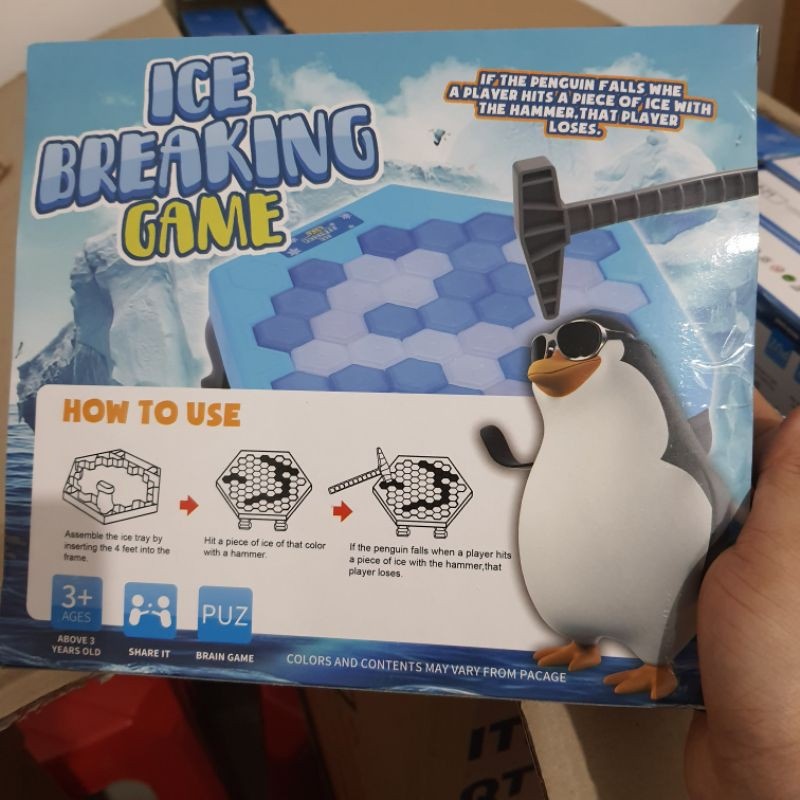 Mainan Save Penguin / Ice Breaking Penguin game LZ6