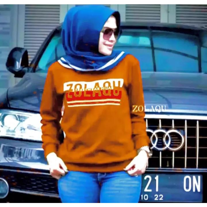 RYN_FASHION - (COD) BAYAR DI TEMPAT/BAJU ZOLAQU /SWEATER ZOLAQU (COD) BAJU WANITA LENGAN PANJANG / S