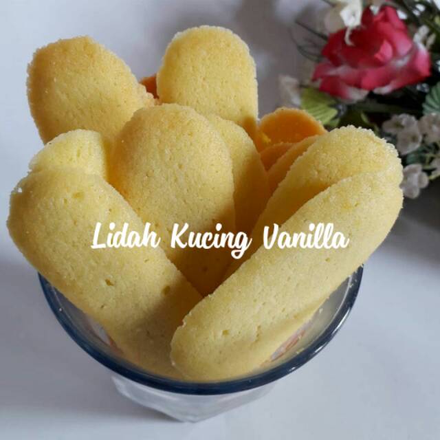 

Lidah Kucing Vanilla - Toples 500 gram