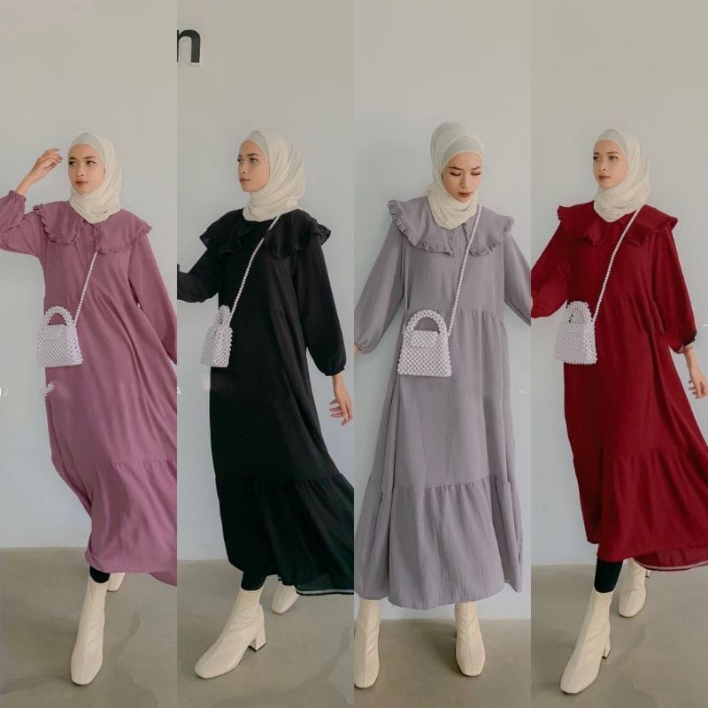Terlaris GAMIS READY SUPER JUMBO XXXXL [LD 140  BB 100 KG ]GAMIS KATUN JEPANG LOKAL/GAMIS