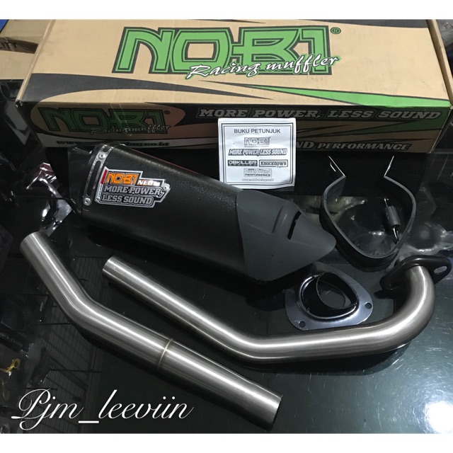 Knalpot R9 New Mugello Full Set Ready Honda Cb 150r &amp; Yamaha Mx New 135