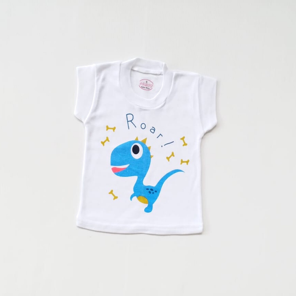 Plazababyku KAOS ONECK MOTIF ANAK kaos dalam oblong anak laki2 dan perempuan newborn-4thn PART2