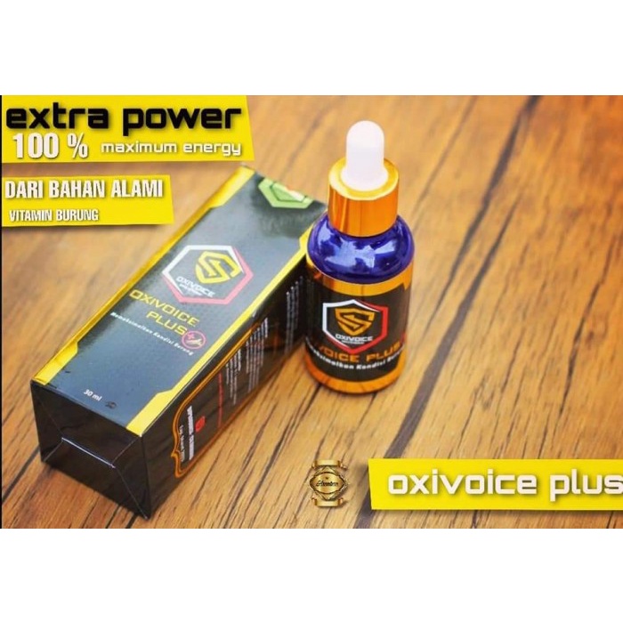 Vitamin Burung - Oxivoice Plus Original - Vitamin Untuk Semua Jenis Burung - Oxivoice