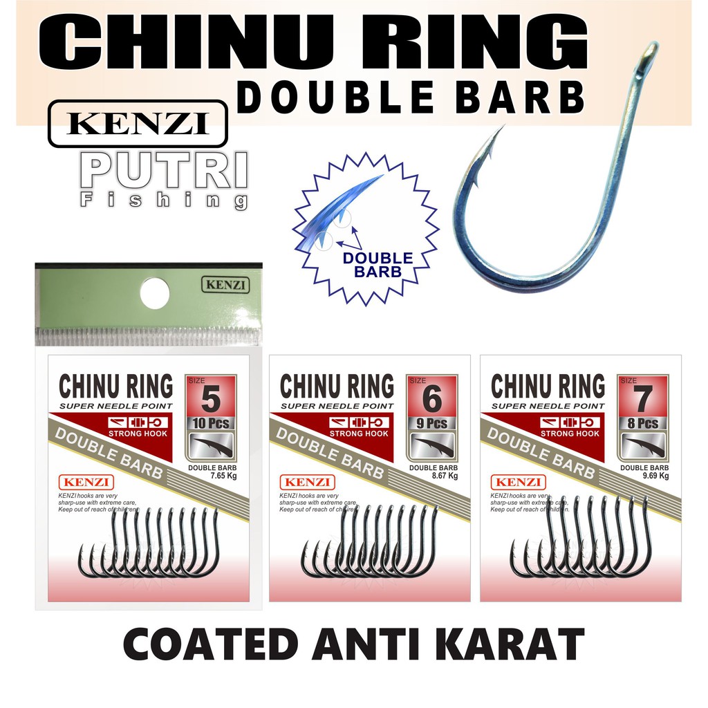 MATA KAIL KENZI CHINU RING DOUBLE BARB