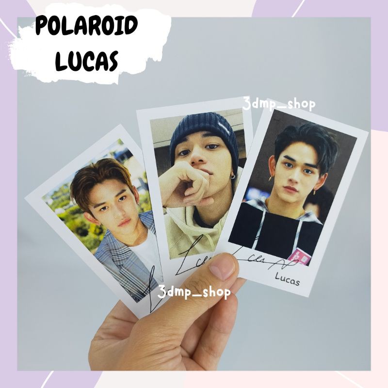 [10 Lembar] Polaroid NCT Wayv Yangyang Hendery lucas