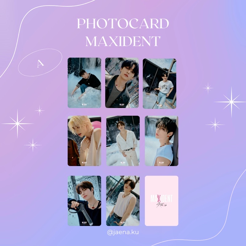 [STRAY KIDS] PHOTOCARD MAXIDENT STRAY KIDS ‼️BACA DESKRIPSI‼️