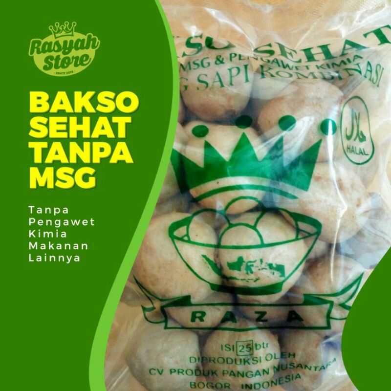 

Bakso Sehat ARIMBI RAZA isi 50 butir