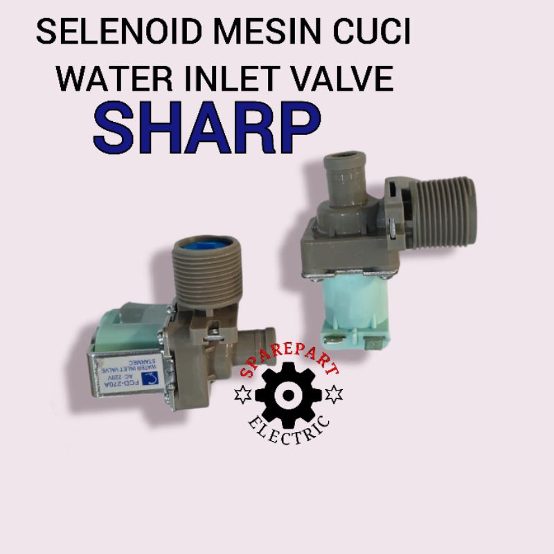 SELENOID WATER VALVE INLET MESIN CUCI 1 TABUNG MODEL SHARP