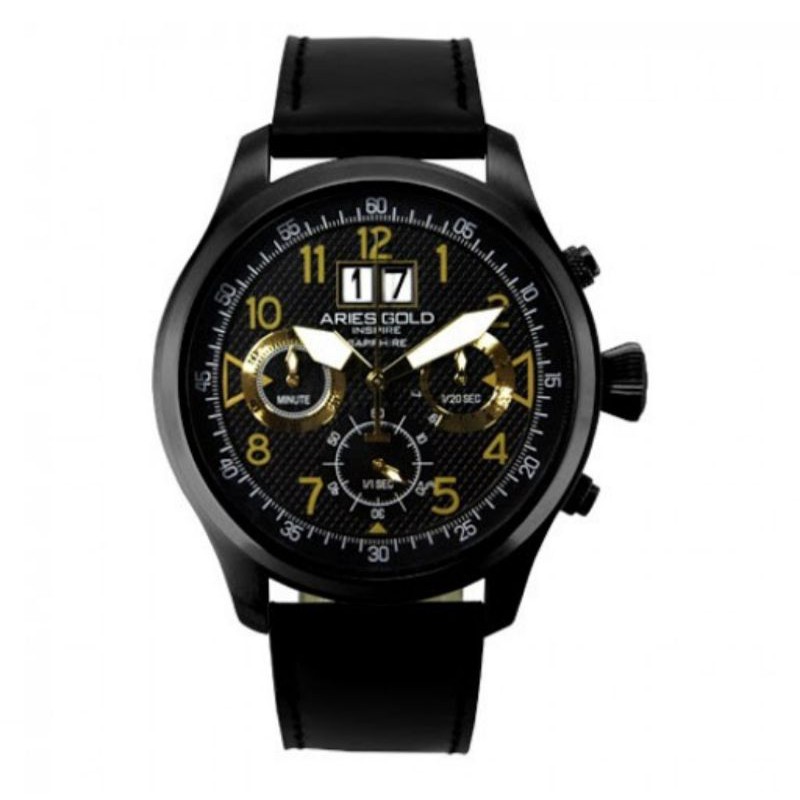 Jam Tangan Aries Gold G750-BK-GD Pria Original