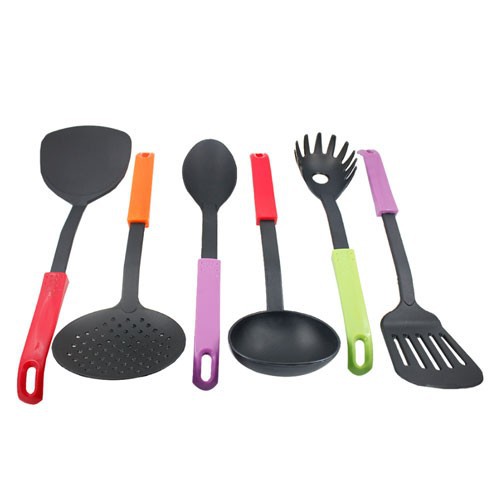 Spatula 6 Pcs Tahan Panas Alat Masak Sutil Spatula 6 In 1 [PM]