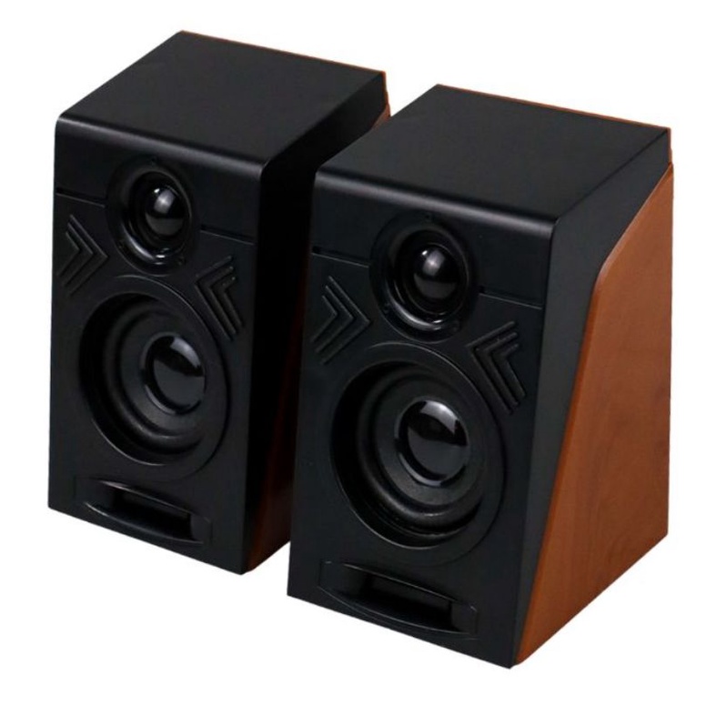 First Eye 950 Hifi Desktop Multimedia Stereo Speaker 2.0 Channel