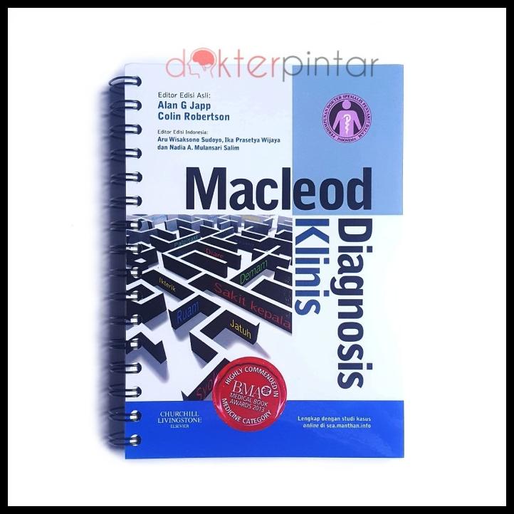 

TERBARUU!! Buku Kedokteran Macleod Diagnosis Klinis PROMO