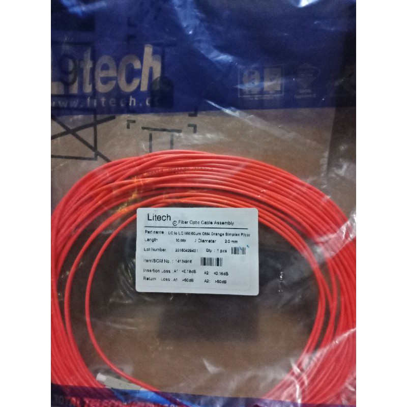 patchcord - patch cord lc lc multimode om4 Litech