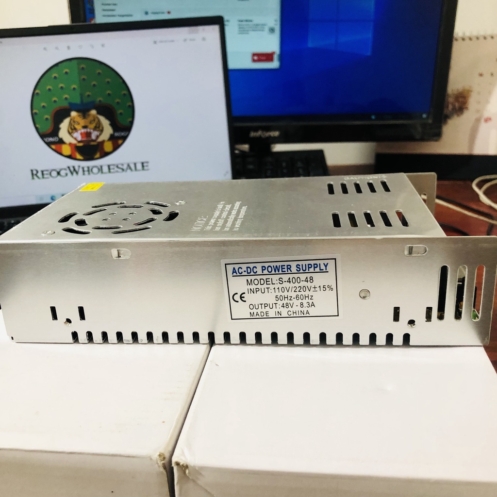 Switching Power Supply PSU 48V 8.3 A 10 A High Quality, 48 Volt 8.3 Ampere Cooling Fan Jaring Adaptor SMPS