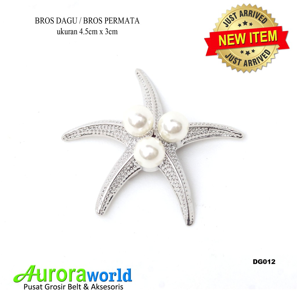 Auroraworld Bros cantik Brooch