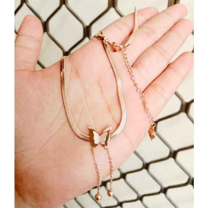 kalung titanium //kalung wanita//perhiasan