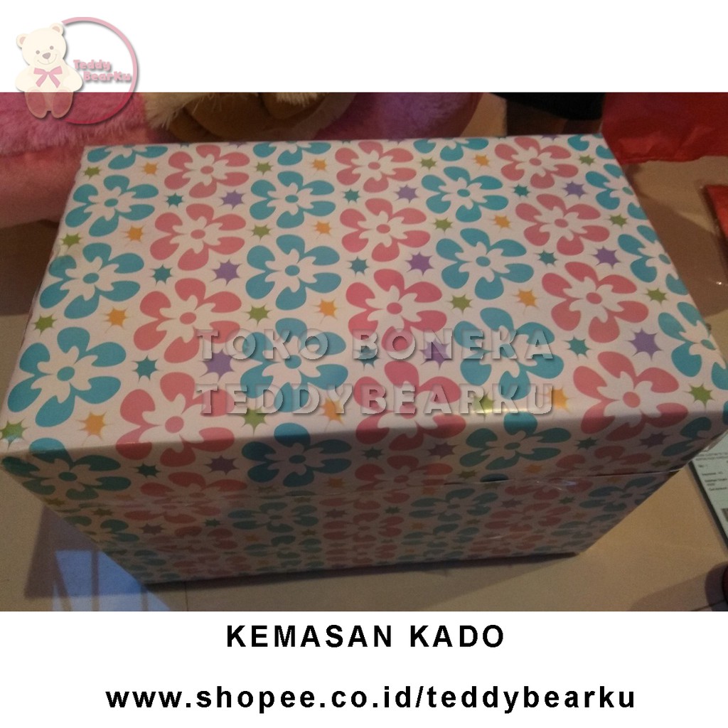 Paket KADO Valentine Boneka Doraemon Dan Bunga