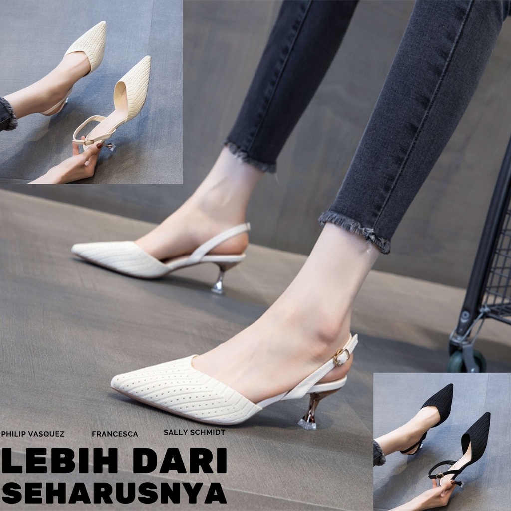 sepatu bapau high heels dipsi