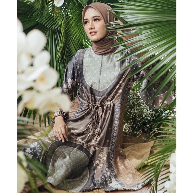 [PO]RAFFLESIA DRESS-SERIES 2 CUSTOM SERAGAM KELUARGA/COUPLE OUTFIT - SARIMBIT RAYA MAHOGANY 2026