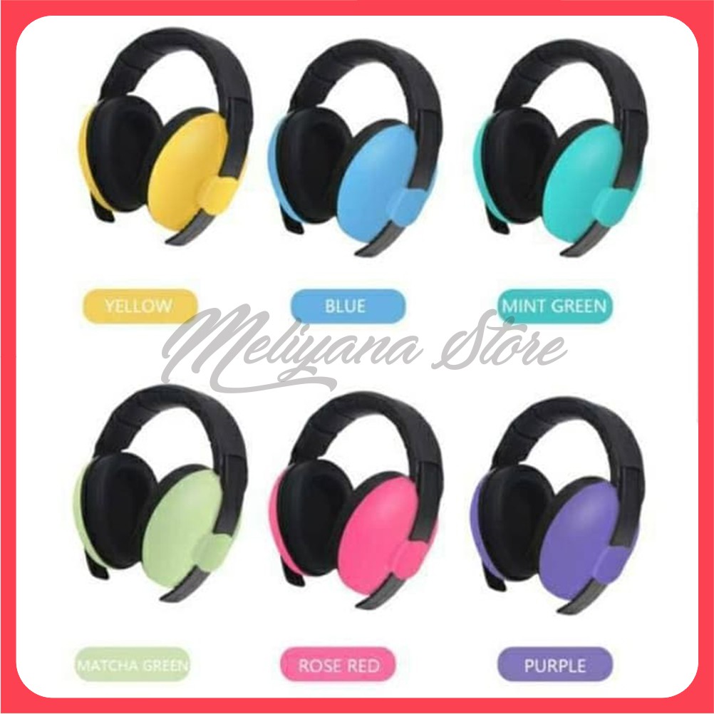 Penutup Telinga Bayi Peredam Kebisingan Earmuffs Children Baby Protection Ear Muff Noise Reduction